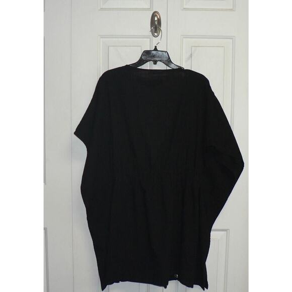 Blue by Rod Beattie Women's Woven Cotten Swimsuit Cover-Up in Black Medium $70 - Picture 7 of 8